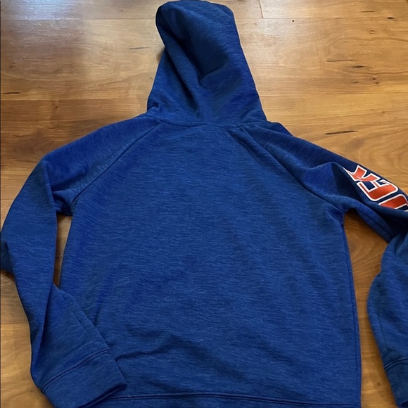 Colosseum Blue and Orange OKC Thunder Kids Hoodie - Picture 8 of 8